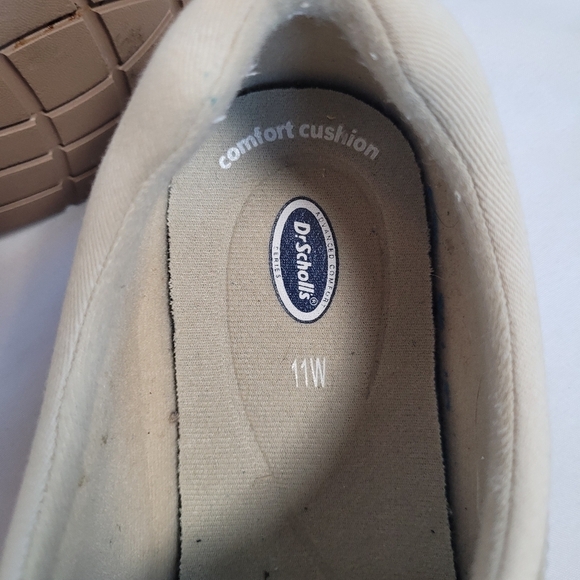 NIB Dr. Scholls Men's Casual Stroll Bone Color Shoes size 11 Wide Leather w/Box - Picture 7 of 10